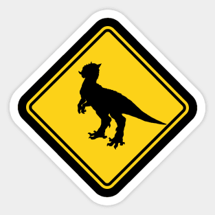 MAY THE 4TH - SCI FI CROSSING SIGN Sticker